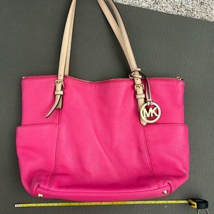 Michael Kors barbie pink tote purse